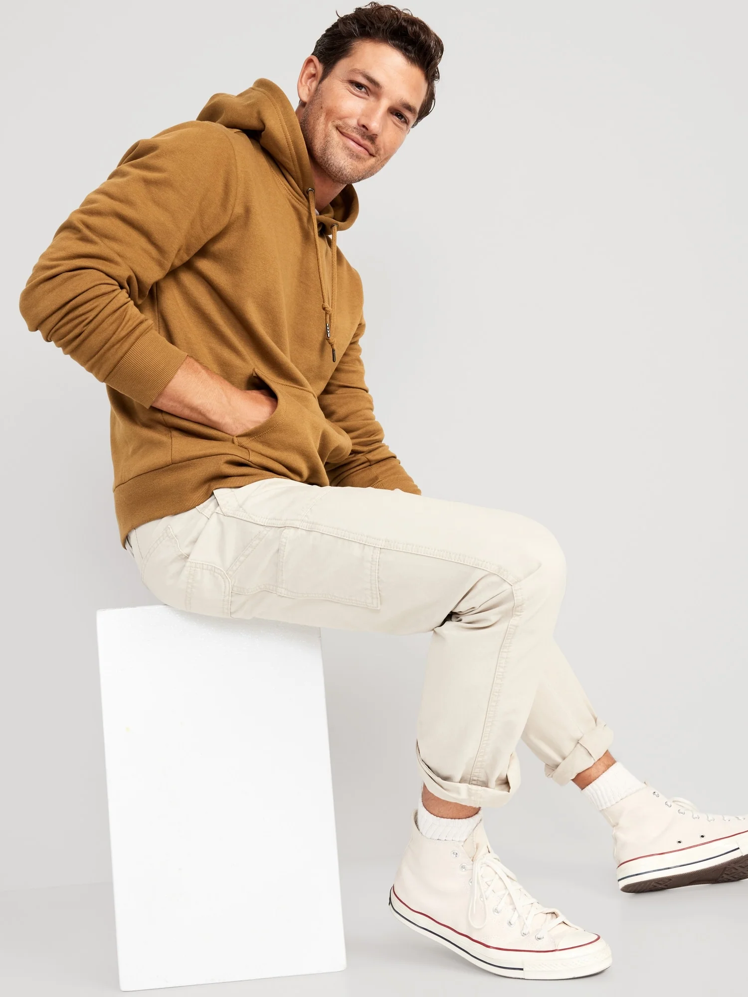 Classic Pullover Hoodie for Men - Image 3