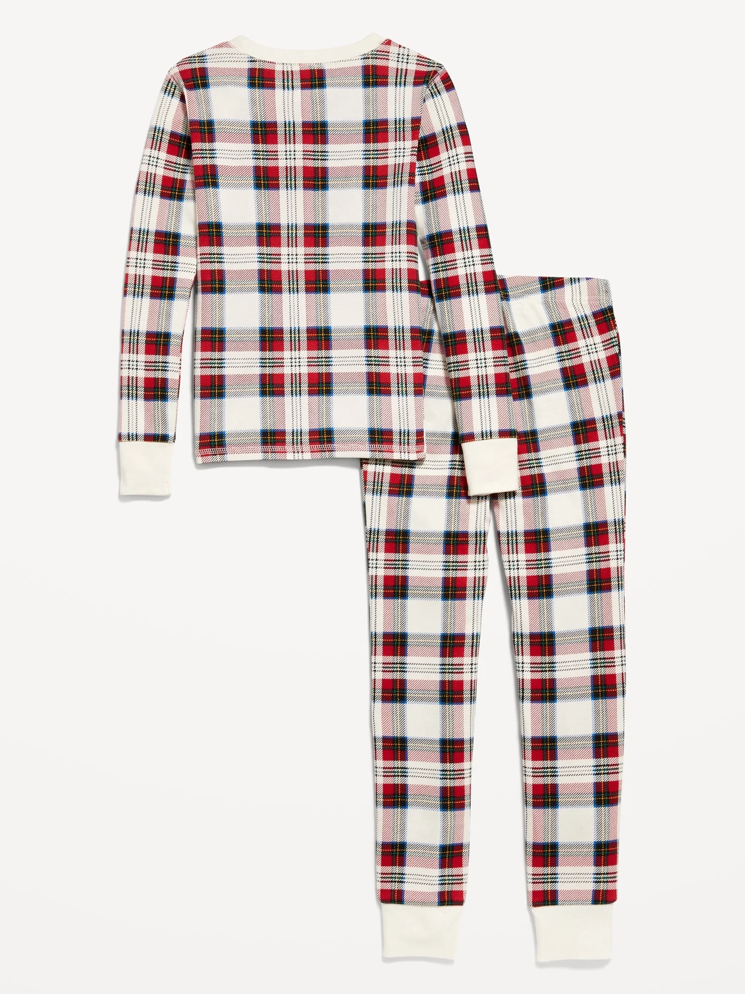 Gender-Neutral Printed Snug-Fit Pajama Set for Kids - Image 3