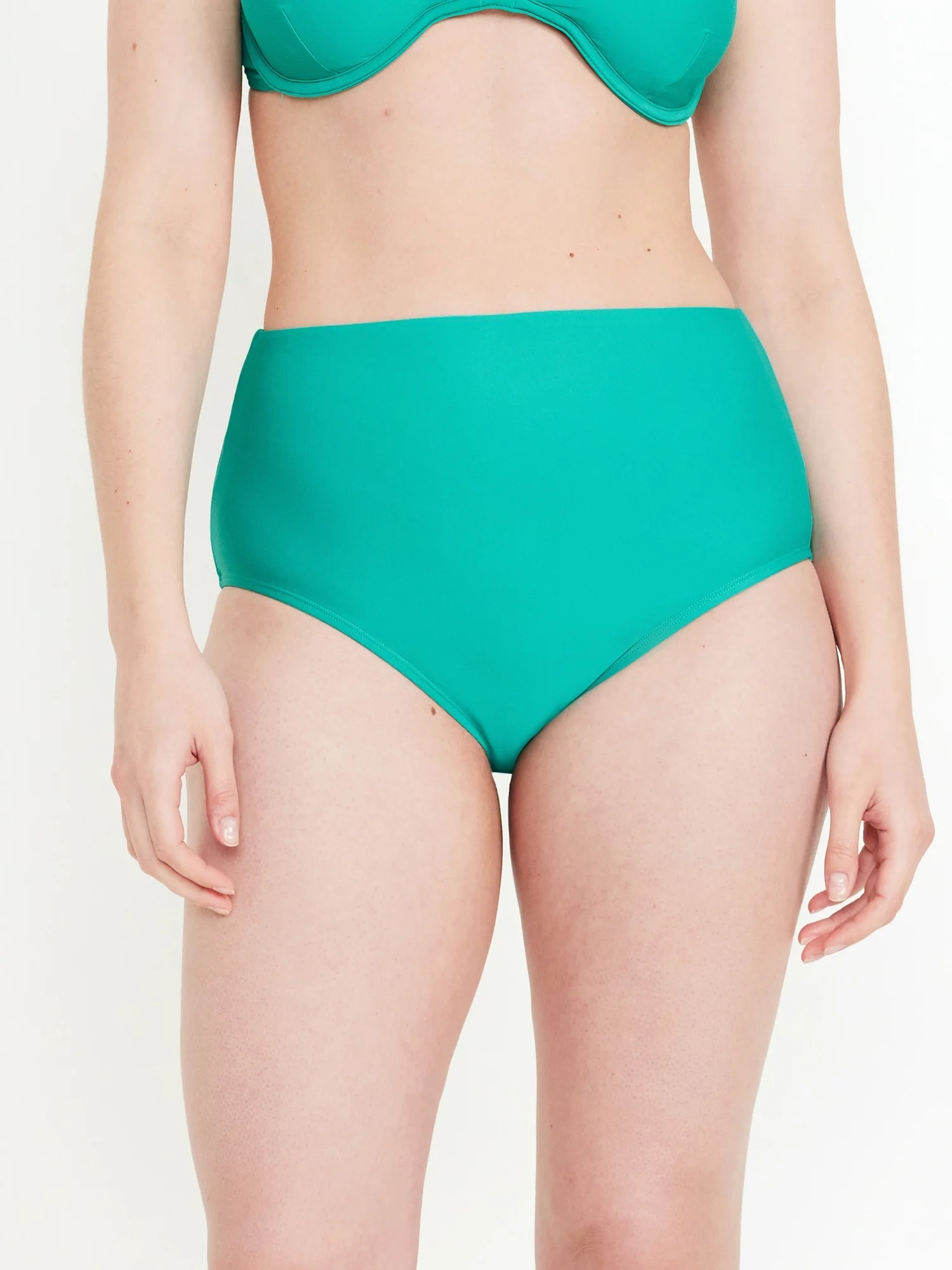 High-Waisted French-Cut Bikini Swim Bottoms - Image 5