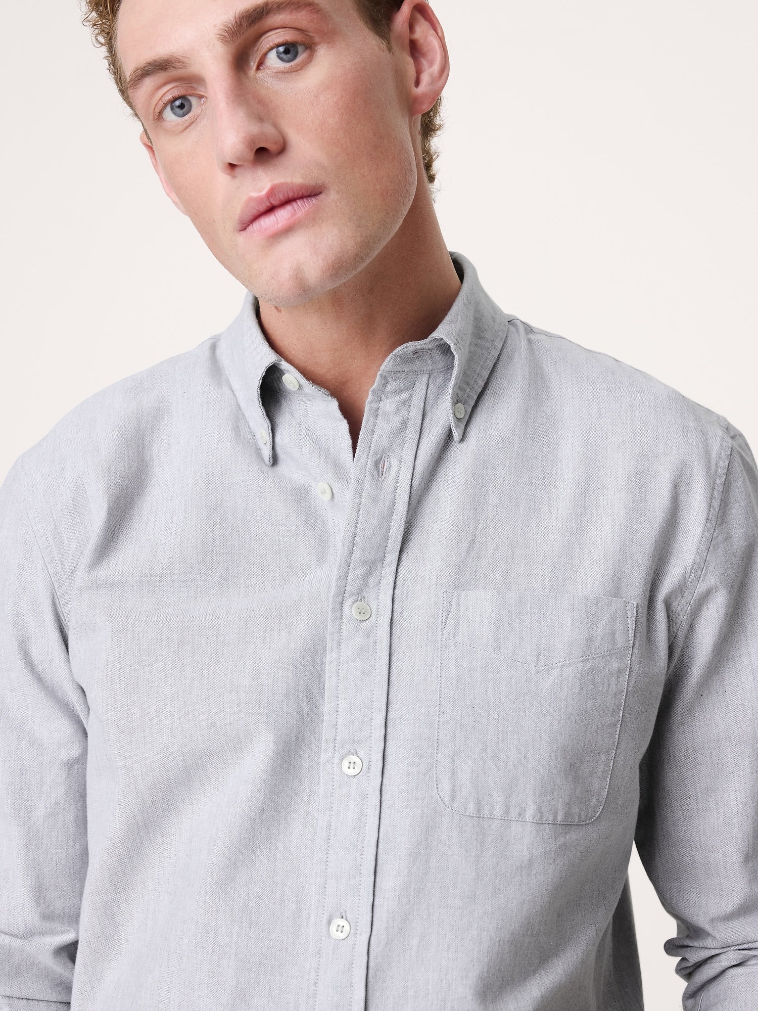 Standard-Fit Oxford Shirt - Image 3