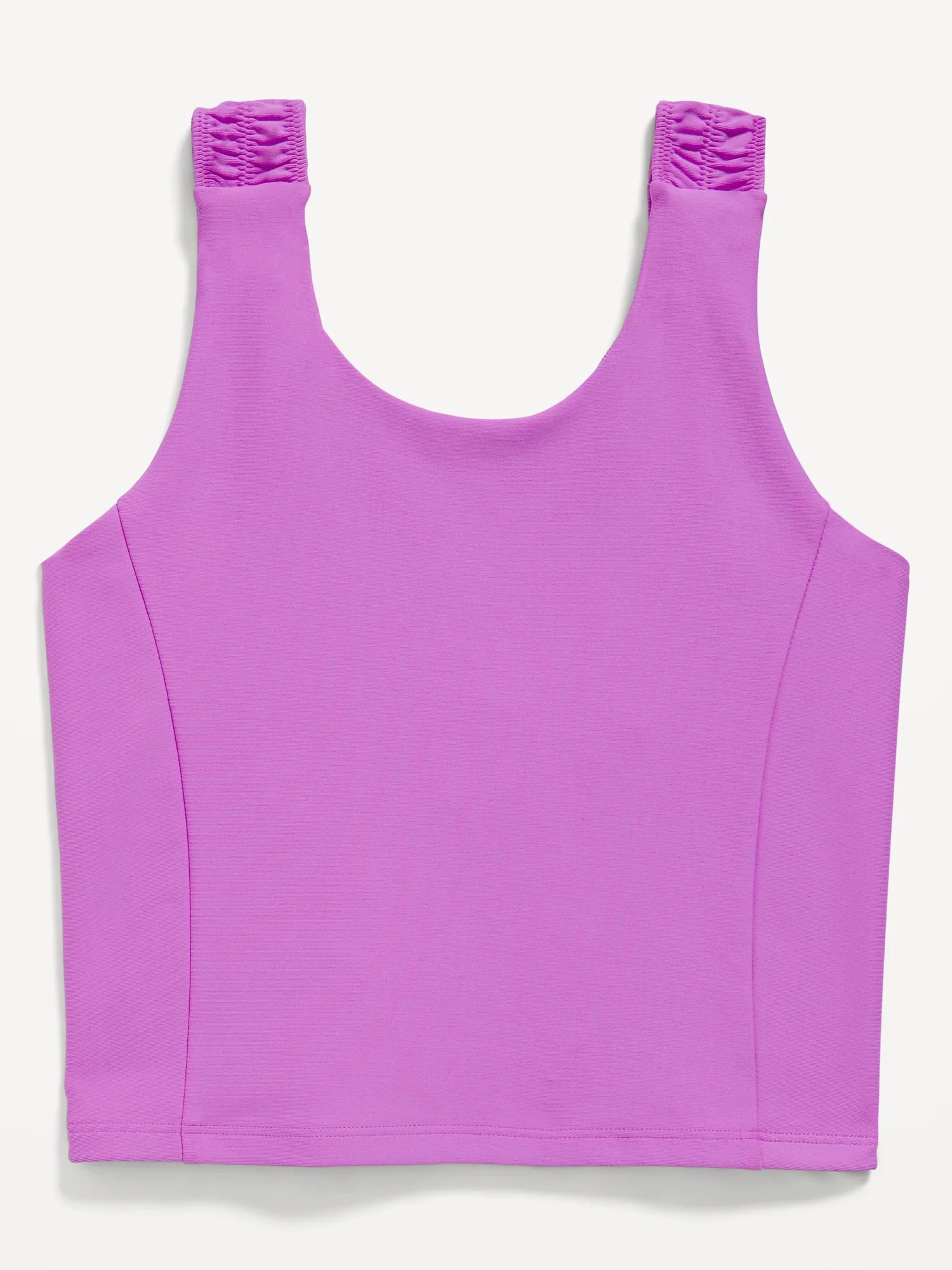 PowerSoft Ruched-Strap Tank Top for Girls - Image 3