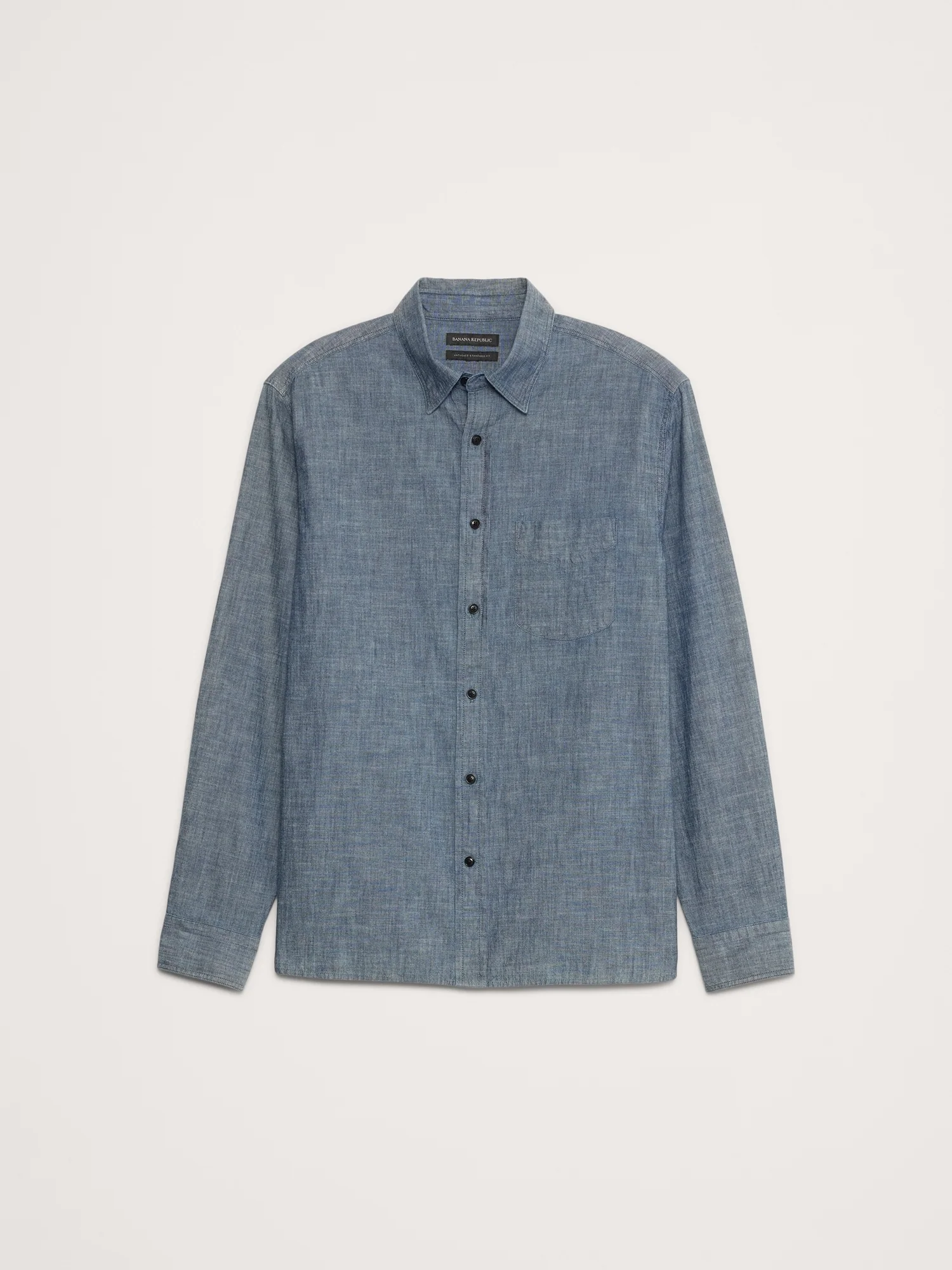 Standard-Fit Chambray Shirt - Image 4